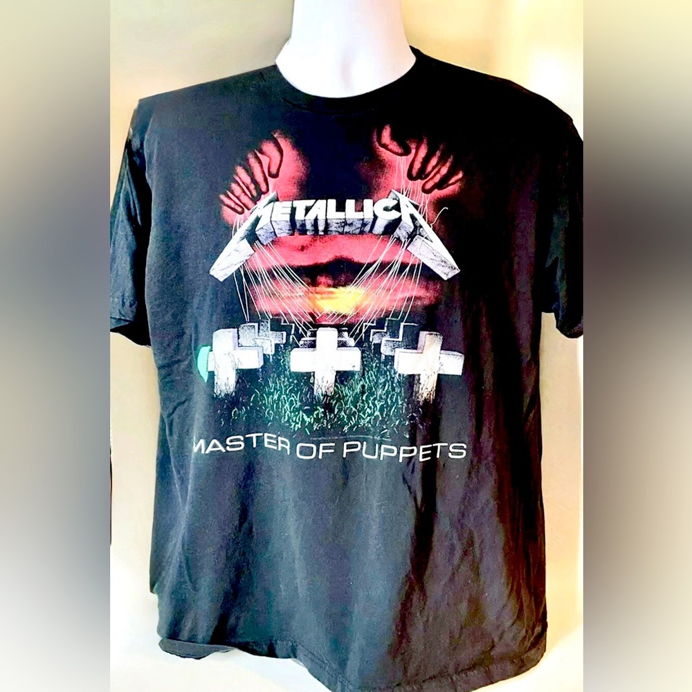 Vintage Metallica Master of Puppets T-Shirt, Late 80s-Early 90s, Medium